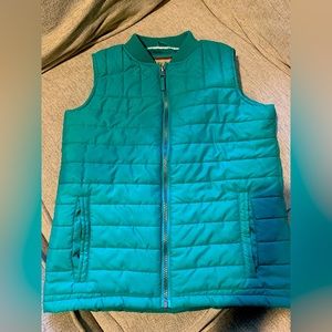 Vest in Kelly Green